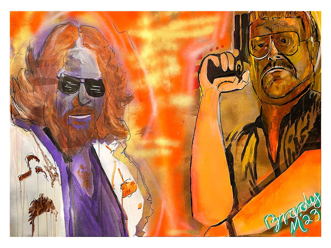 THE BIG LEBOWSKI - Dude and Walter