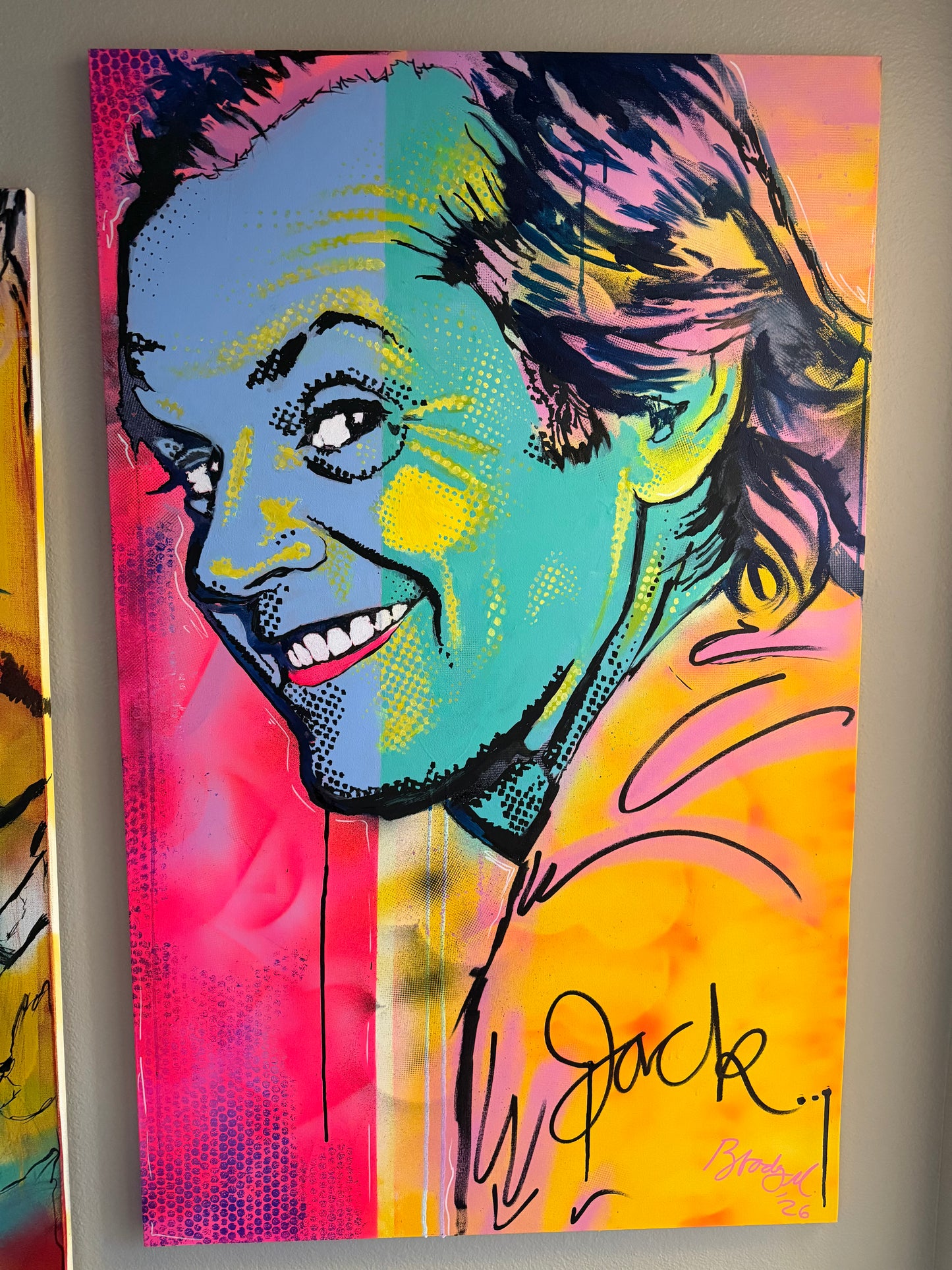 JACK NICHOLSON- PAINTING FOR SALE