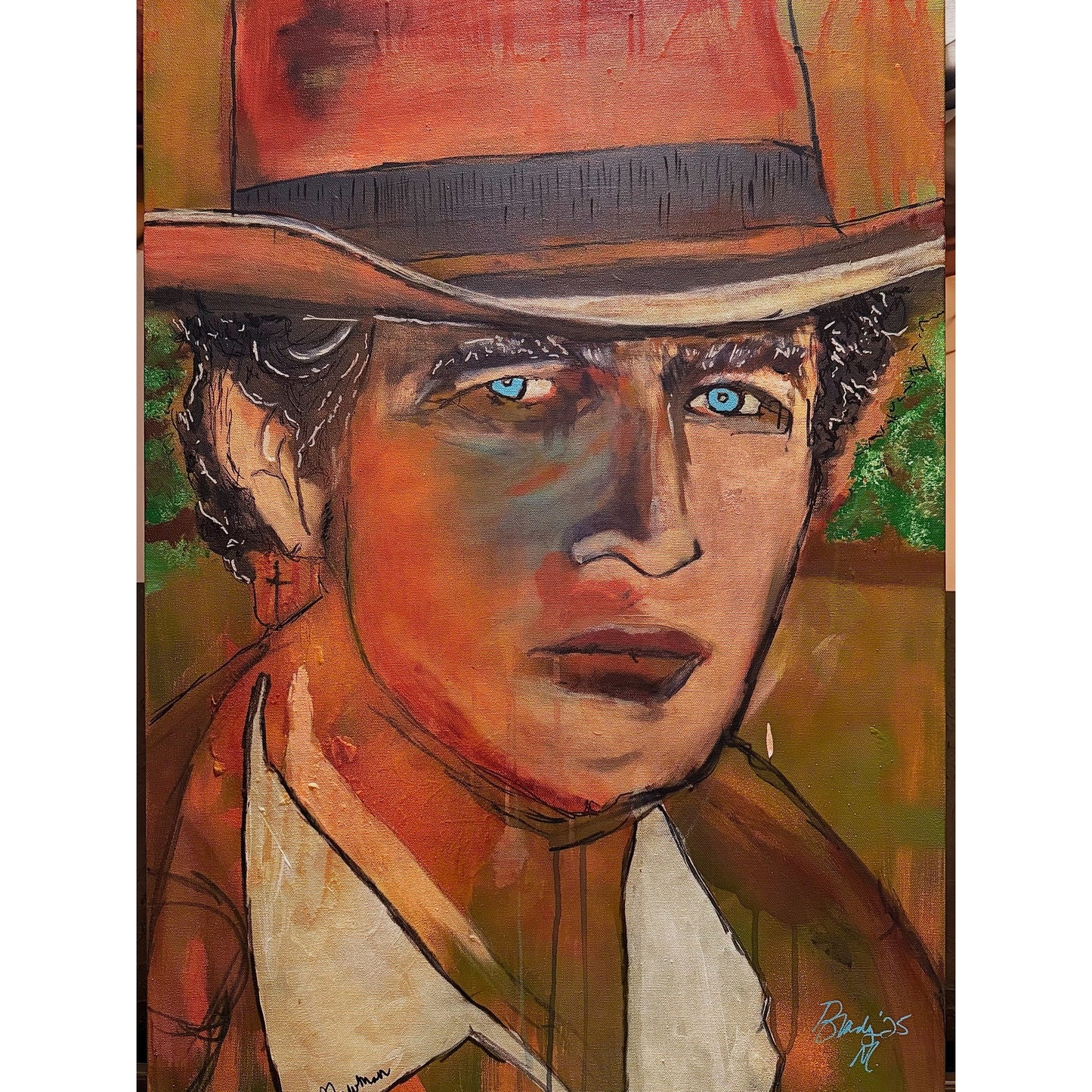 Paul Newman - PAINTING FOR SALE